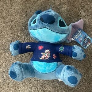 Blue Plush Toy with Sweater stitch Star Wars Disney character new